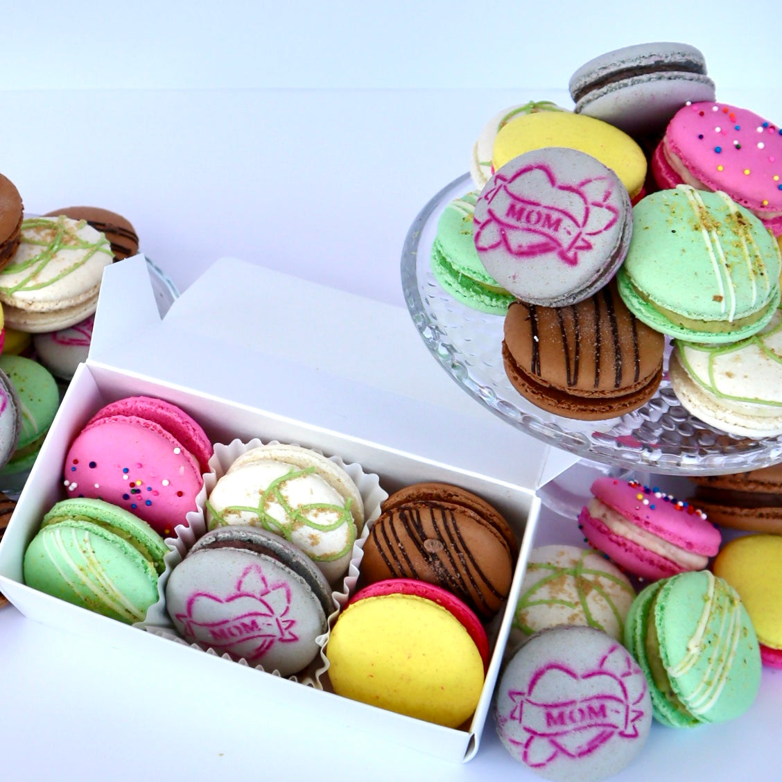 Customizable Box of Six Macarons